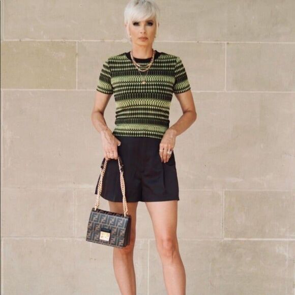 ZARA JACQUARD T-SHIRT Size M - Picture 9 of 11